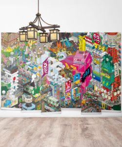 Tokyo Wall Mural eBoy • Milton & King Europe