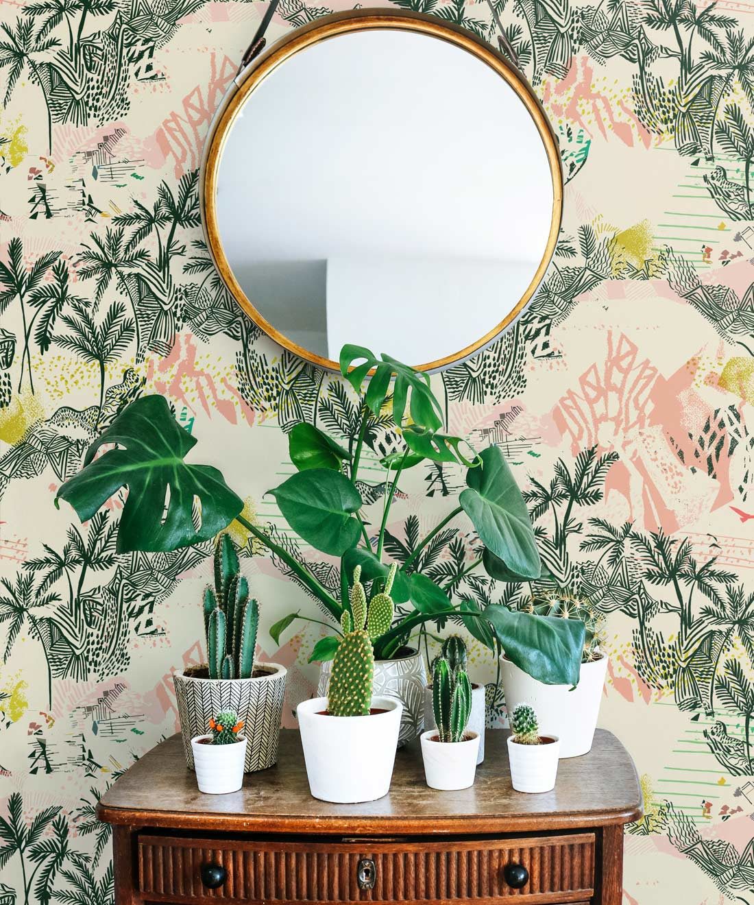 Queen Palm Wallpaper, Milton & King, Europe