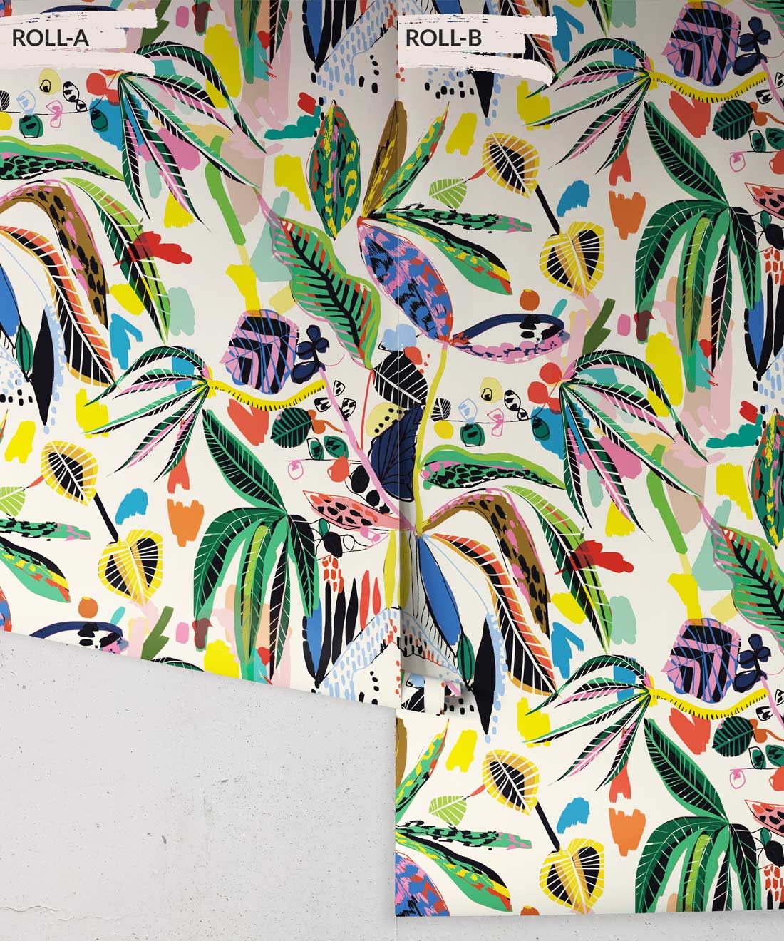 Wilderness Wallpaper, Colourful Tropical Wallpaper, Milton & King Europe