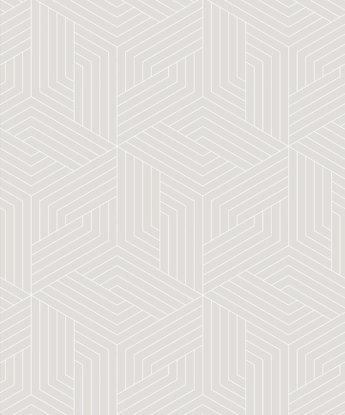 Warm Grey Geometric Illusions • Milton & King