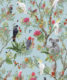 Australia Wallpaper • Cockatoos, Koalas, Parrots, Finches • Milton & King Europe • Aqua Wallpaper Swatch