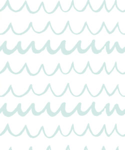 Waves Wallpaper • Kids Wallpaper • Swatch