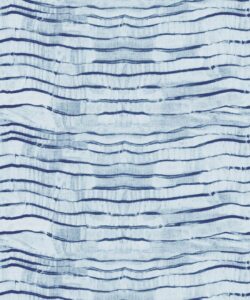 Lyrical Wallpaper • Shibori • Indigo • Swatch