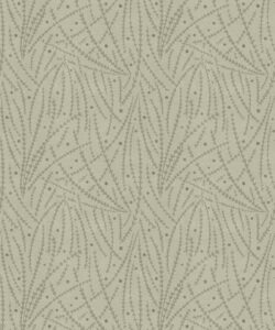 Brush Wallpaper • Floral Wallpaper • Sage • Swatch