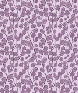 Lunaria Wallpaper • Floral Wallpaper • Violet • Swatch