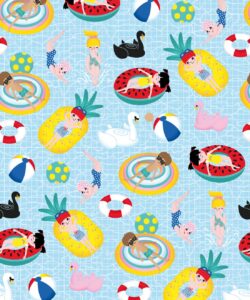 Pool Float Wallpaper • Swatch