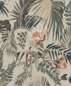 Majestic Palm Wallpaper • Sand • Swatch