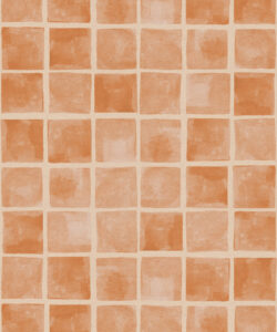 Caree Wallpaper • Sienna Light Peach • Swatch