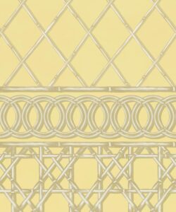 Colony Frieze Mural • Rattan & Cane • Swatch