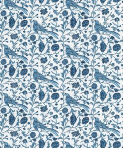 Vintage Bluebirds Wallpaper • Swatch